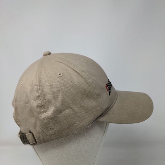 Bridgestone Firestone Slideback Hat Tan OSFA Embroidered 6 Panel - Picture 4 of 7